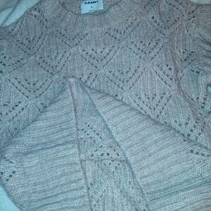 Old Navy Women's Textured Knit Sweater - Cream